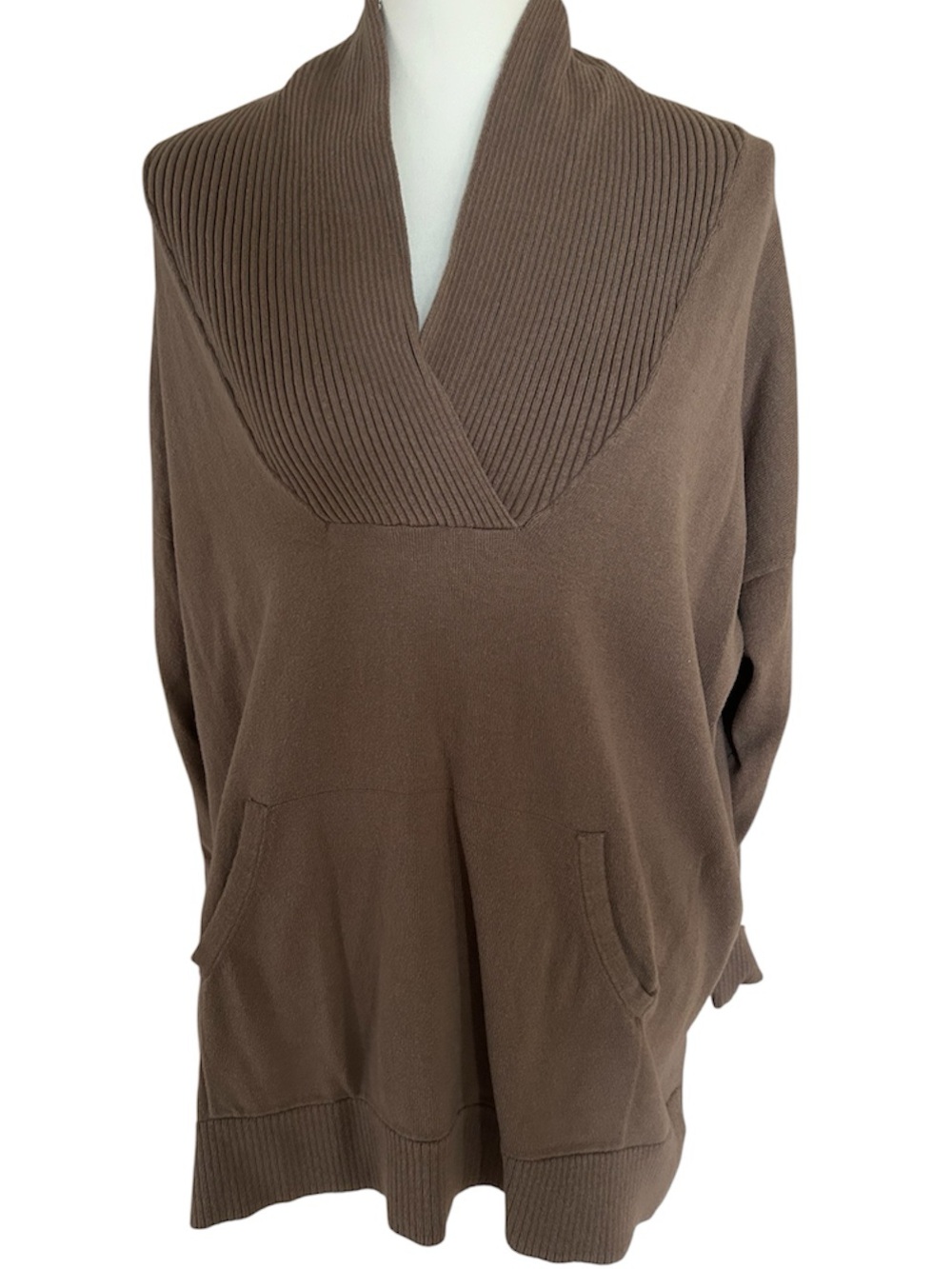 Isaac Mizrahi Kangaroo Pocket Sweater